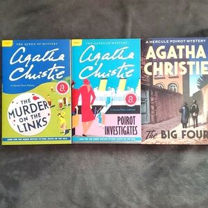 Agatha Christie Hercule Poroit Mystery (set of 3)